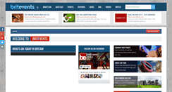 Desktop Screenshot of britevents.com